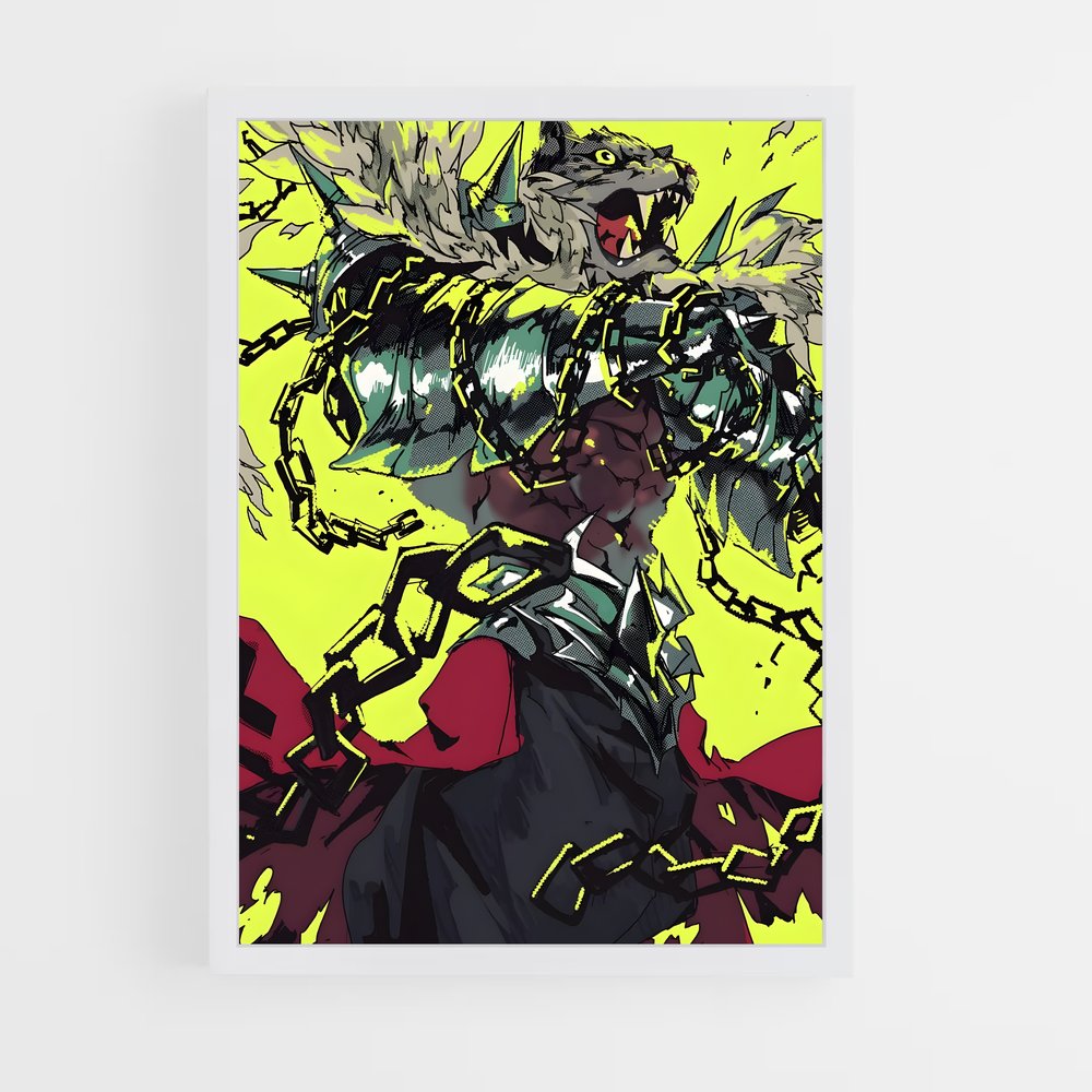 Poster L'Épée de la Victoire – affiche Tekken (vue 3)